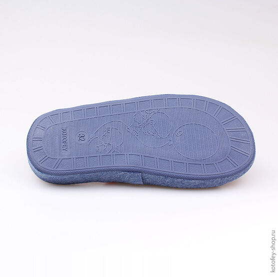 531033-11 Тапочки для мальчики гол-кра фото №4