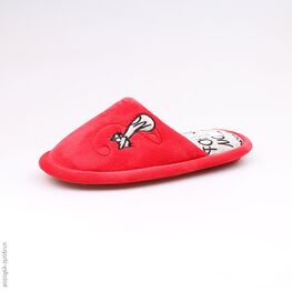 531037-11 Тапочки красные для девочки красный