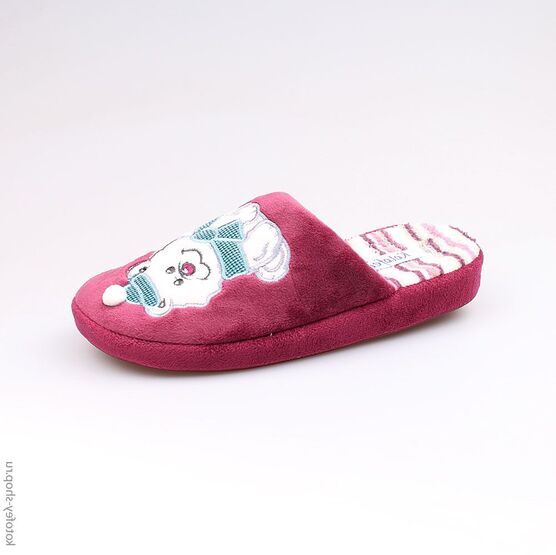 531038-11 Тапочки фиолетовые для девочки фиолетовый