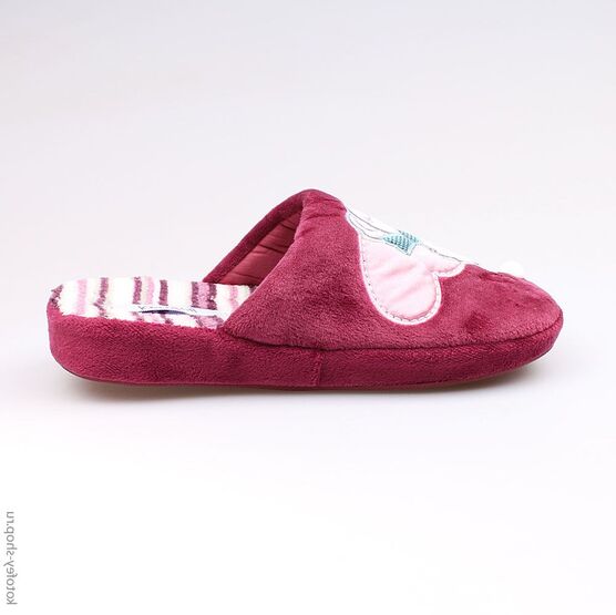 531038-11 Тапочки фиолетовые для девочки фиолетовый фото №2