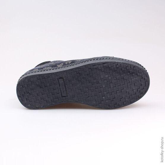 552036-22 Ботинки для девочки светло-синий фото №3