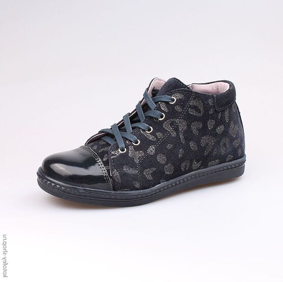 552036-22 Ботинки для девочки светло-синий