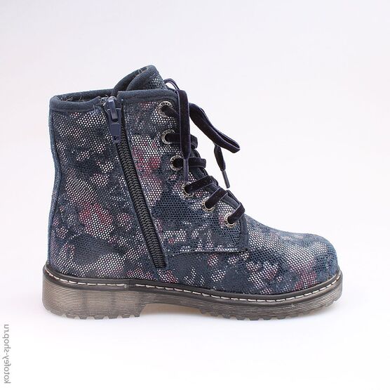 552094-32 Ботинки для девочки светло-синий фото №2