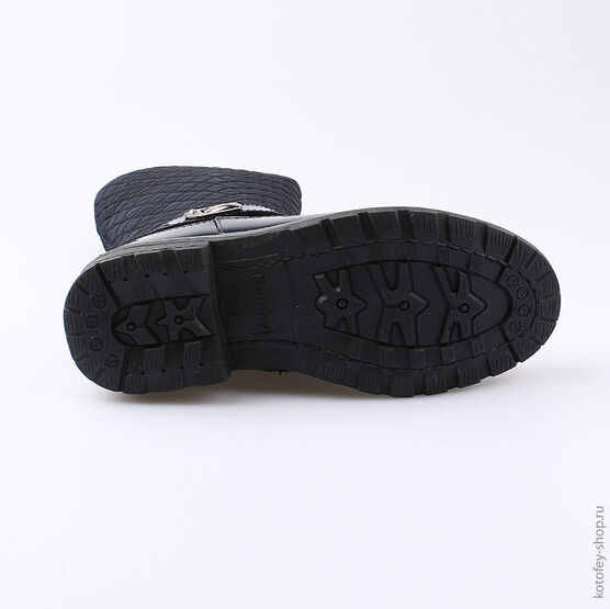 564049-32 Сапожки для девочки светло-синий фото №3