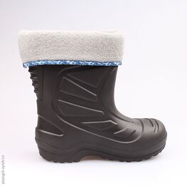 565001-14 Резиновые сапоги для мальчики чер-сер фото №2