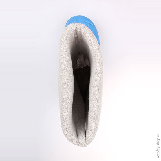 565001-17 Резиновые сапоги для мальчики гол-сер фото №4