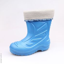 565001-17 Резиновые сапоги для мальчики гол-сер