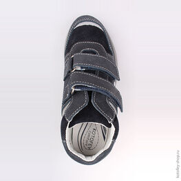 652063-21 Ботинки для мальчики светло-синий фото №4