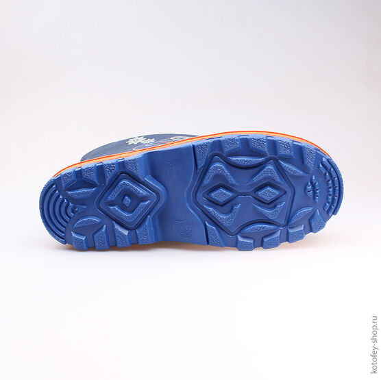 664030-41 Сноубутсы для мальчики син-ора фото №3