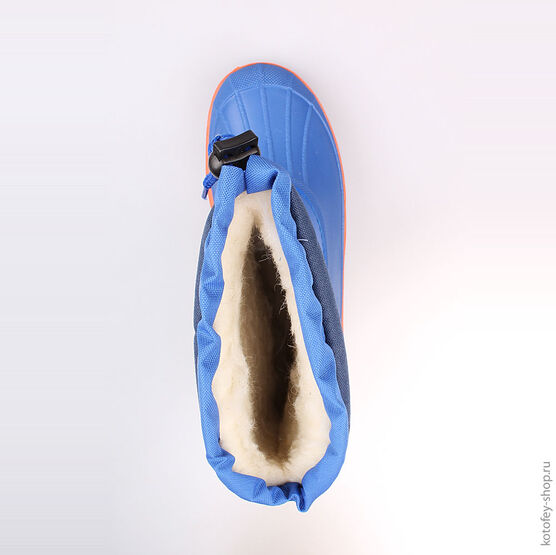 664030-41 Сноубутсы для мальчики син-ора фото №4