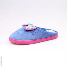 731020-11 Тапочки голубые для девочки голубой