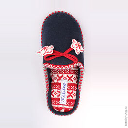 731021-11 Тапочки серые для девочки серый фото №4