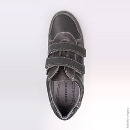 732160-22 Полуботинки для мальчики серый фото №4