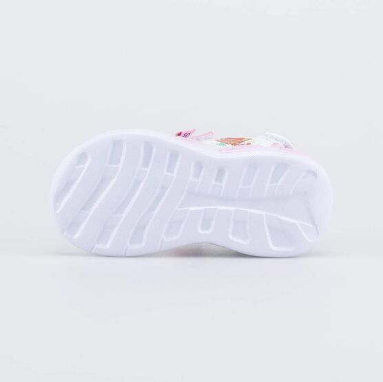 124034-11 Пляжные сандалии с LED Три кота для девочки белый + розовый фото №3