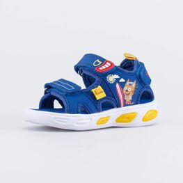124035-11 Пляжные сандалии с LED Три кота для мальчики синий