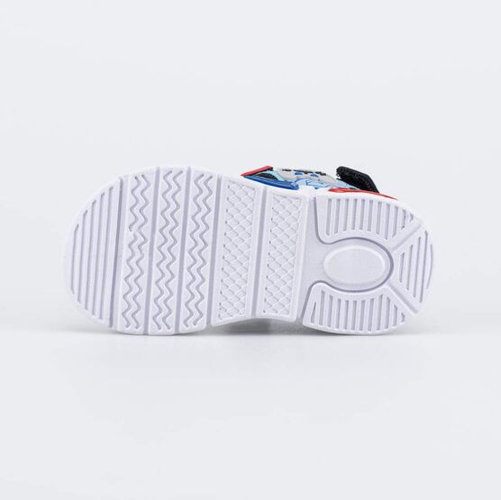 124037-11 Пляжные сандалии с LED Геймер для мальчики черный + голубой фото №3