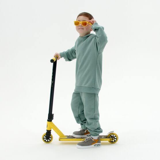 07064058-42 Костюм худи + брюки мятный для универсальные мятный фото №7