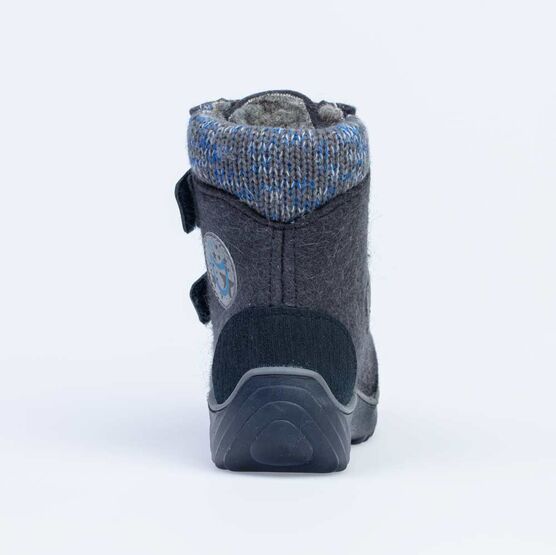 157006-42 Валенки на липучках Котофей синий для мальчики светло-синий фото №5