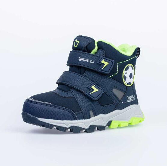 454822-43 Мембранные ботинки с LED-подсветкой для мальчики син-сал
