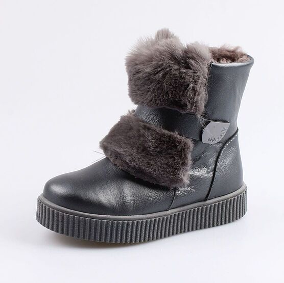 562057-53 Сапожки для девочки серый