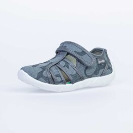 421058-12 Сандалии текстильные для мальчики серый