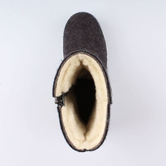 567057-43 Валенки для девочки черный фото №4