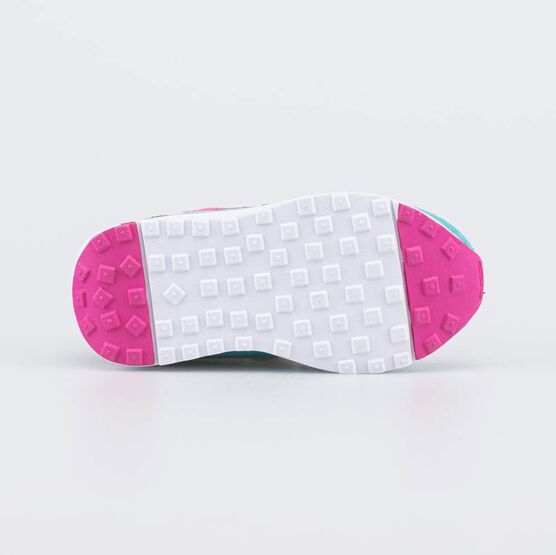 344469-72 Яркие кроссовки на липучках для девочки бежевый фото №3