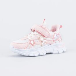 344470-72 Блестящие кроссовки для девочки розовый