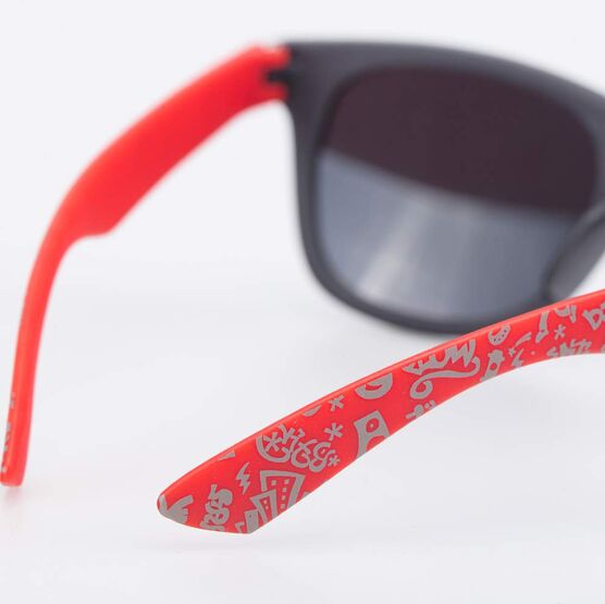 03713045-40 Очки детские черный-красный для мальчики черный + красный фото №3