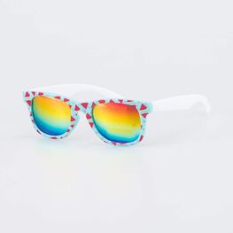 03813053-40 Очки детские белый-голубой для девочки белый + голубой