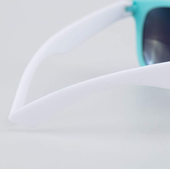 03813053-40 Очки детские белый-голубой для девочки белый + голубой фото №3