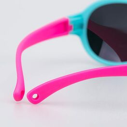 03813054-40 Очки детские розовый-голубой для девочки розовый + голубой фото №3