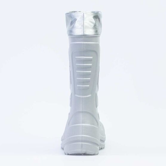 665002-16 Резиновые сапоги для девочки сер-срб фото №5