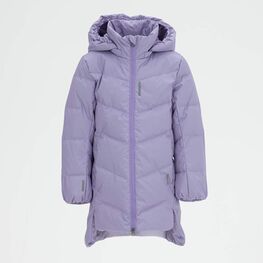 07858011-42 Пальто-пуховик для девочки сиреневый для девочки сиреневый