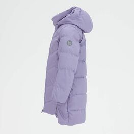 07858011-42 Пальто-пуховик для девочки сиреневый для девочки сиреневый фото №2