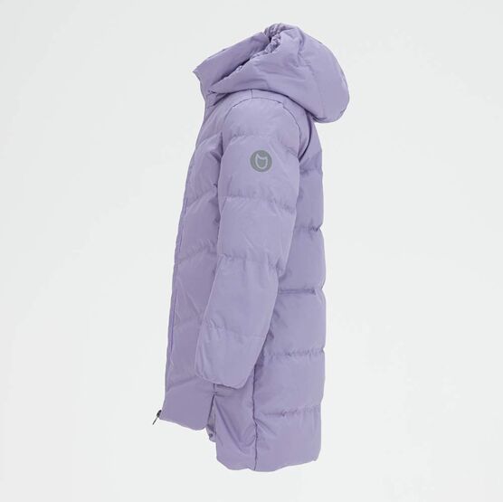 07858011-42 Пальто-пуховик для девочки сиреневый для девочки сиреневый фото №2
