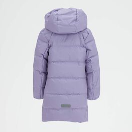 07858011-42 Пальто-пуховик для девочки сиреневый для девочки сиреневый фото №3