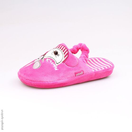 331046-11 Тапочки розовые для девочки розовый