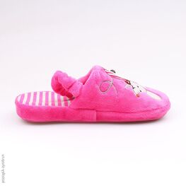 331046-11 Тапочки розовые для девочки розовый фото №2
