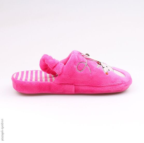 331046-11 Тапочки розовые для девочки розовый фото №2