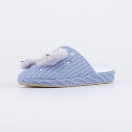 531290-11 Домашние тапочки для девочки для девочки голубой