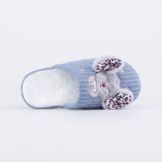 531290-11 Домашние тапочки для девочки для девочки голубой фото №4
