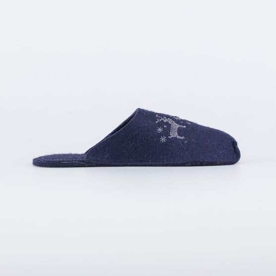 937004-01 Мужские тапочки Олени для мальчики синий фото №2
