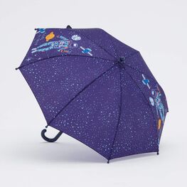 03707187-00 Зонт-трость Космонавт фиолетовый для мальчики фиолетовый