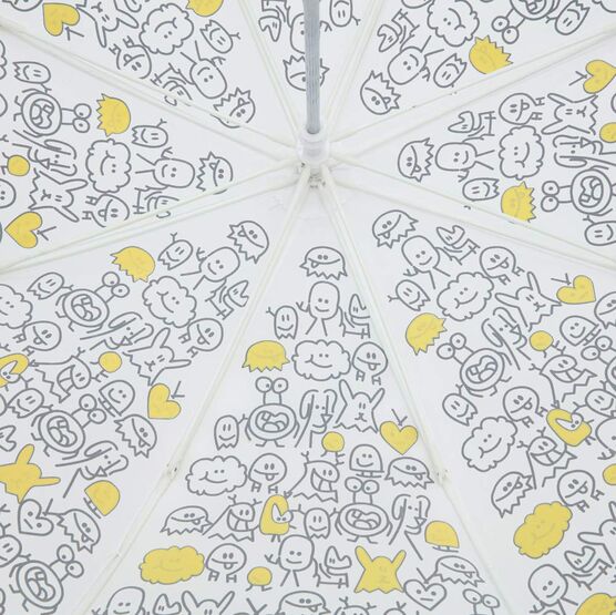 03707188-00 Зонт детский бел-чер для мальчики бел-чер фото №3