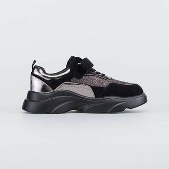 634160-71 Полуботинки для девочки бро-чер фото №2