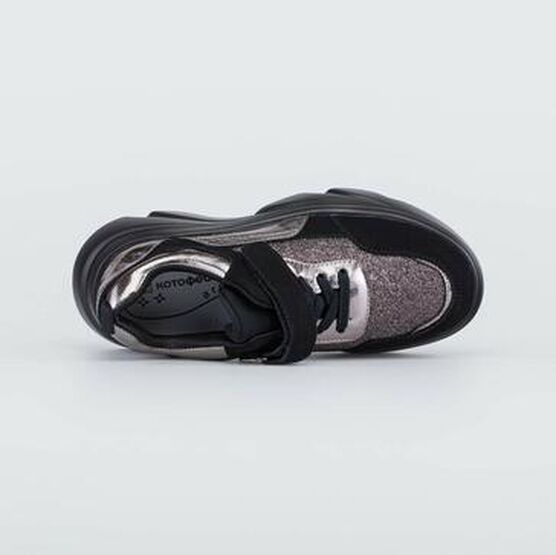 634160-71 Полуботинки для девочки бро-чер фото №4