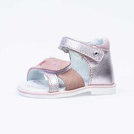 022119-22 Босоножки для девочки кожаные для девочки розовый