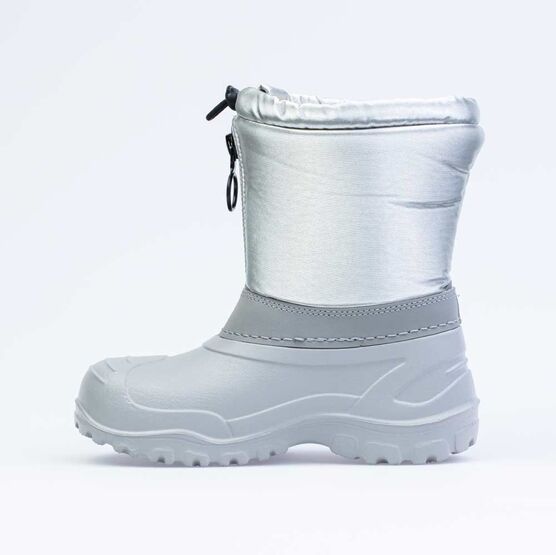 664057-46 Сноубутсы для девочки сер-срб фото №2