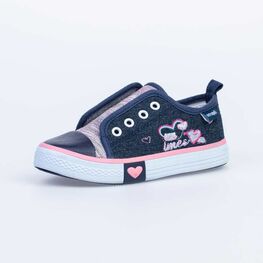 331156-11 Кеды для девочки син-роз